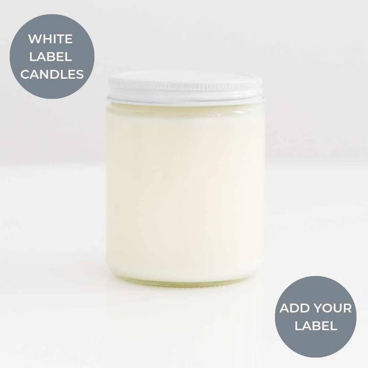 Private Label Candles - White Label, Brandless Candles for wholesale by Sleep Easy Candle Company