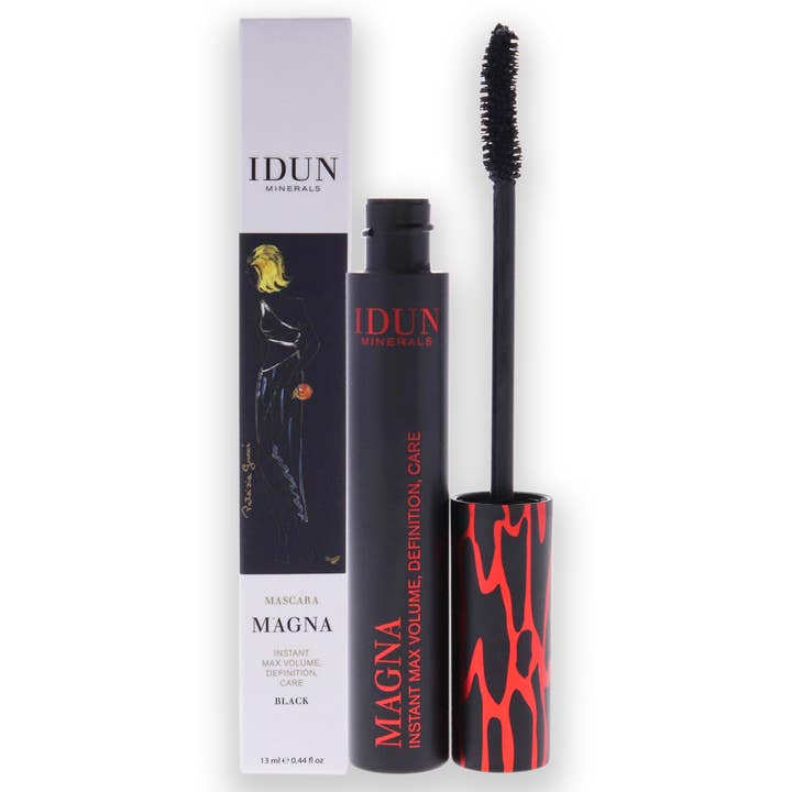 Magna Mascara - 008 Black by Idun Minerals - 0.44 oz Mascara for wholesale by Style Rule