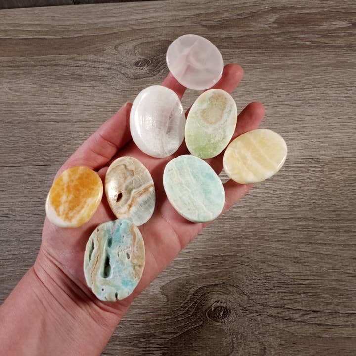 Keystone Crystals - Wholesale Spiritual Stone/Crystal - Gemstone Worry Stone Hand Carved