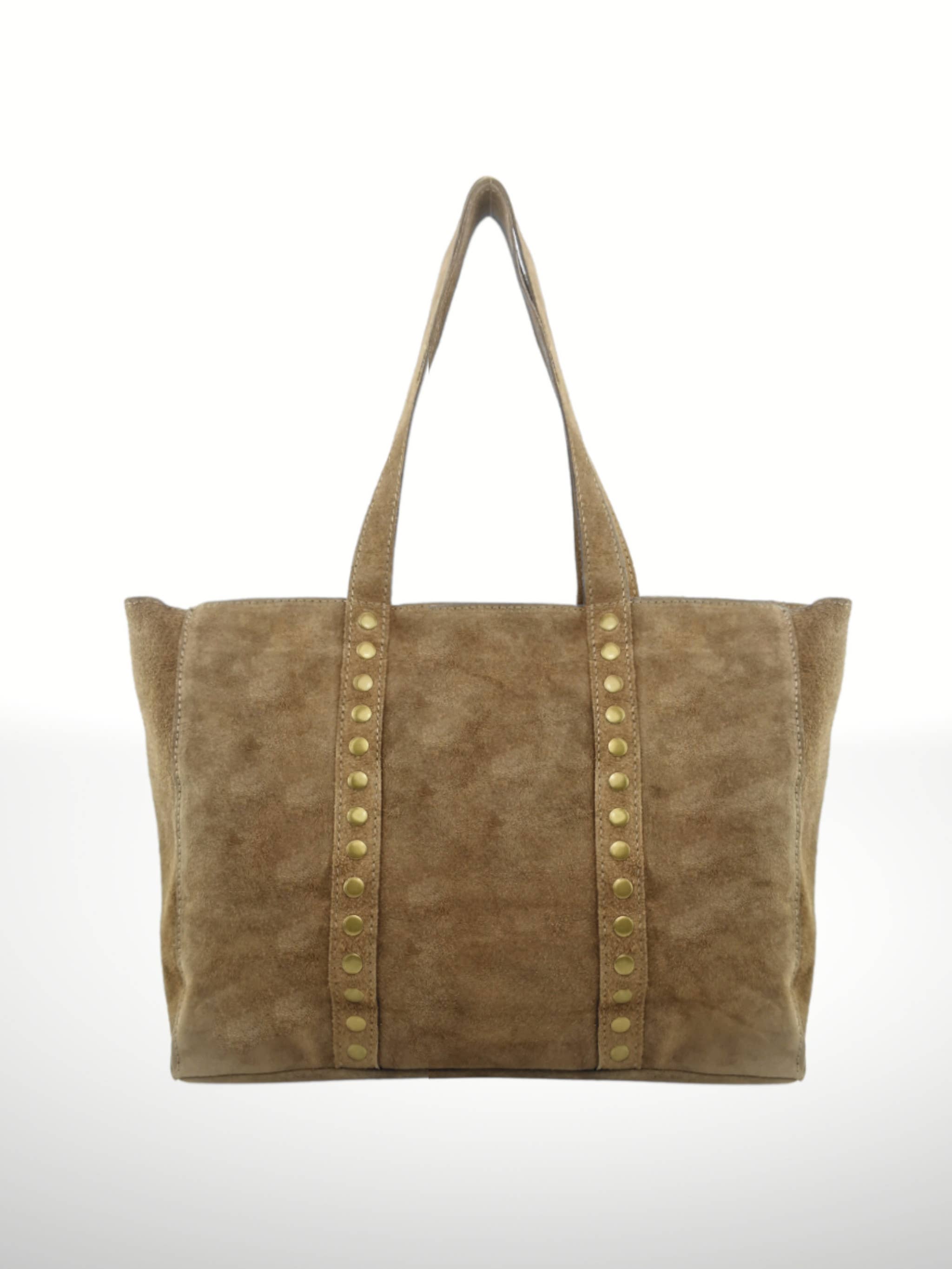 ITALIAN'S LEATHER - Wholesale Tote Bag - Women's - Celina Suede Leather Tote Bag 22071214