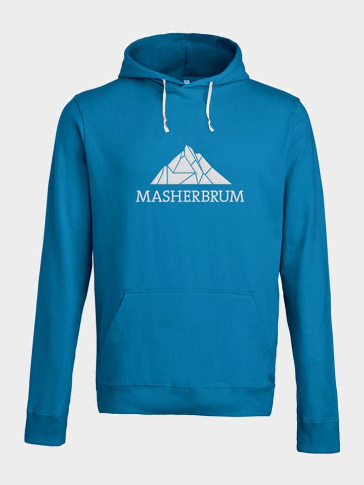 AZURE UNISEX EMBROIDERED SWEATSHIRT for wholesale by The Masherbrum Company