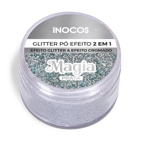 Glitter Powder Effect 2 In 1 Inocos Silver Magic for wholesale by INOCOS Cosmetics