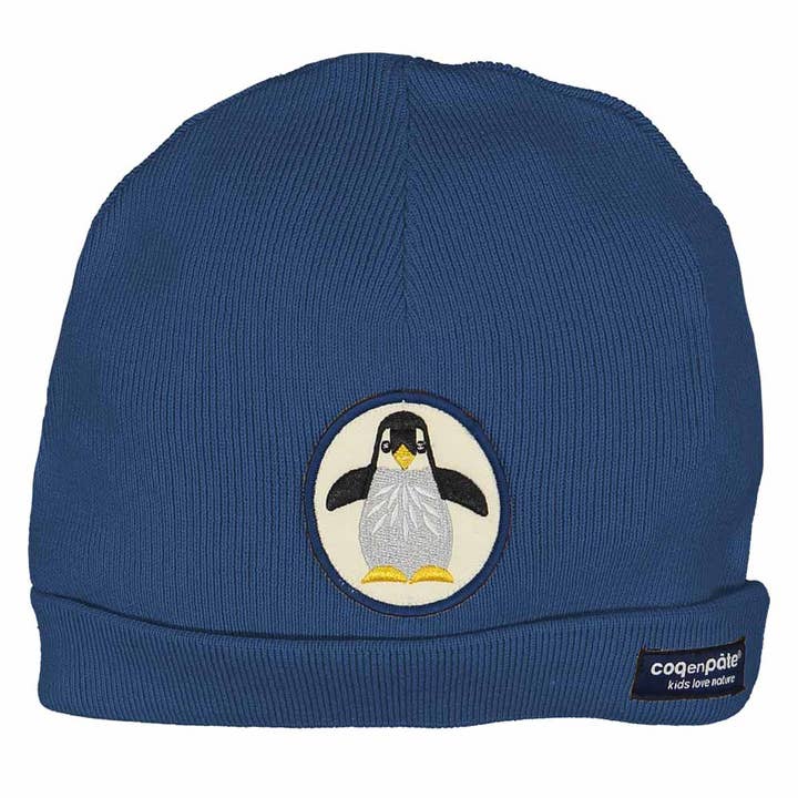 Coq En Pate - Wholesale Beanie - Kids - Children's Knit Hat, Organic Cotton - Penguin1