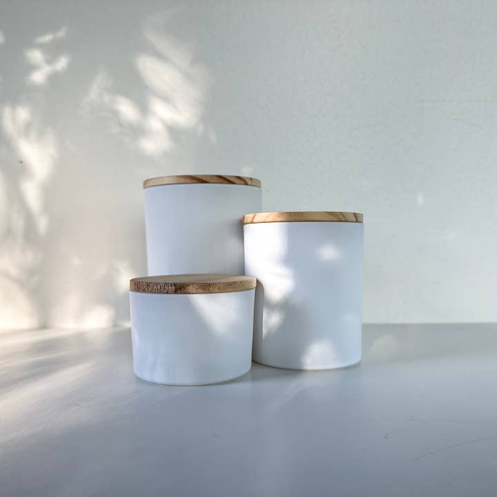 Wondery Mercantile - Wholesale Jar/Filled Candle - White Label Candle - No Label Customize Personalize