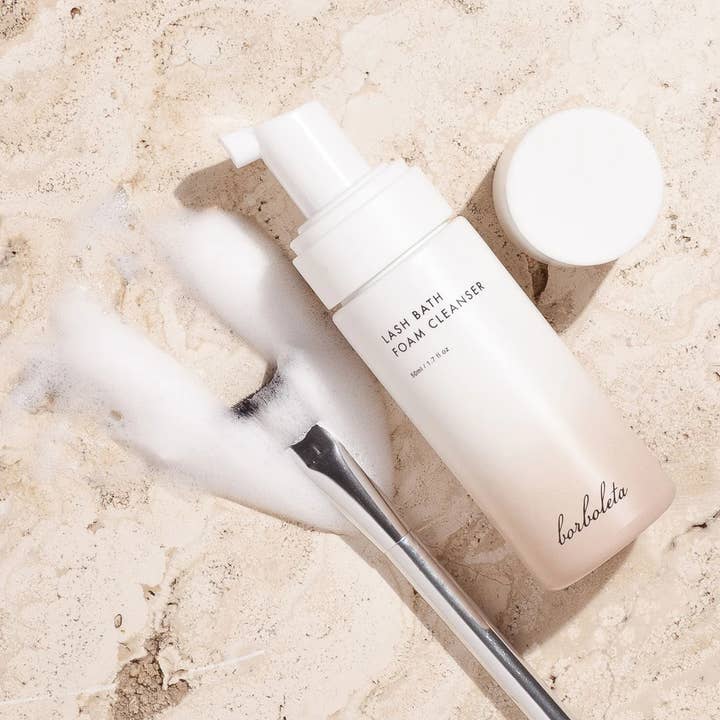 Borboleta Beauty – wholesale Eyelash/brow serum – Lash Bath Foam Cleanser