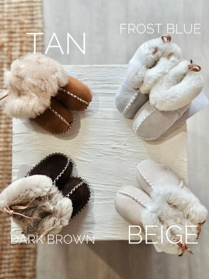 Ada Baby - Wholesale Booties - Baby - Baby Sheepskin Boots