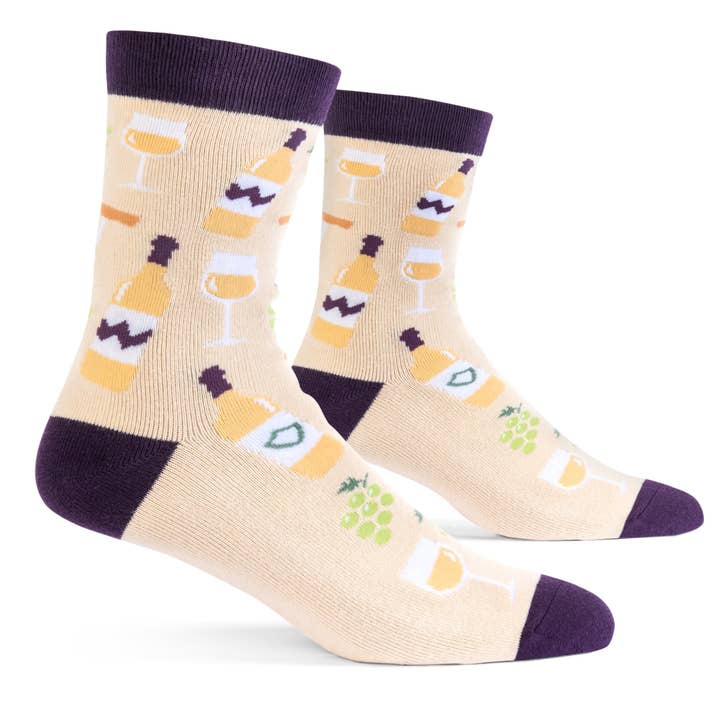 Lavley - Wholesale Socks - Unisex - Bring Me White Wine Socks5
