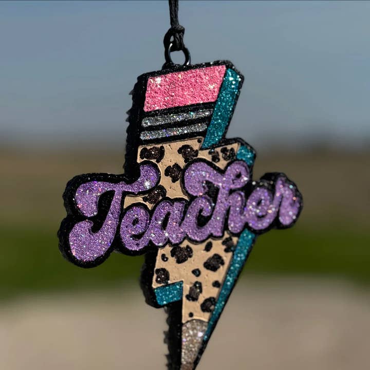 Teacher Lightening Car Freshie/Car Scent/Air Freshener for wholesale by Scent Story Freshies