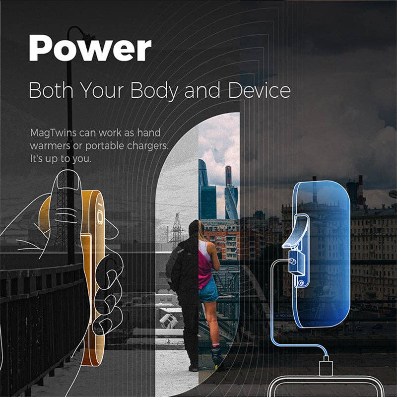 Ocoopa Hand Warmer - Wholesale Hand Warmer - Ocoopa Hand Warmers Power Bank Rechargeable Christmas Gifts6