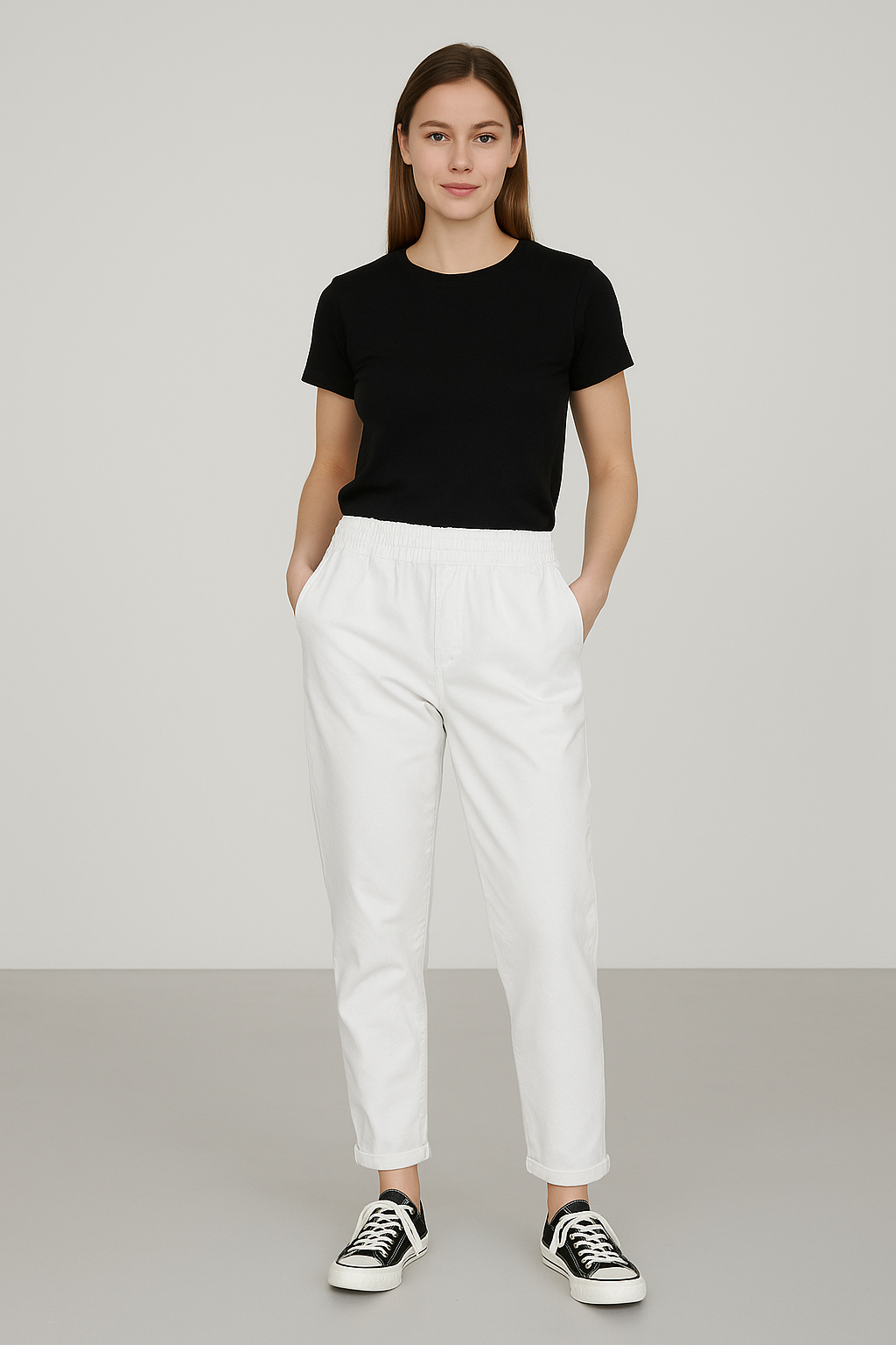 Lucy Sparks – wholesale Pants – Women's – cold washed fading effect super stretchy magic trousers7