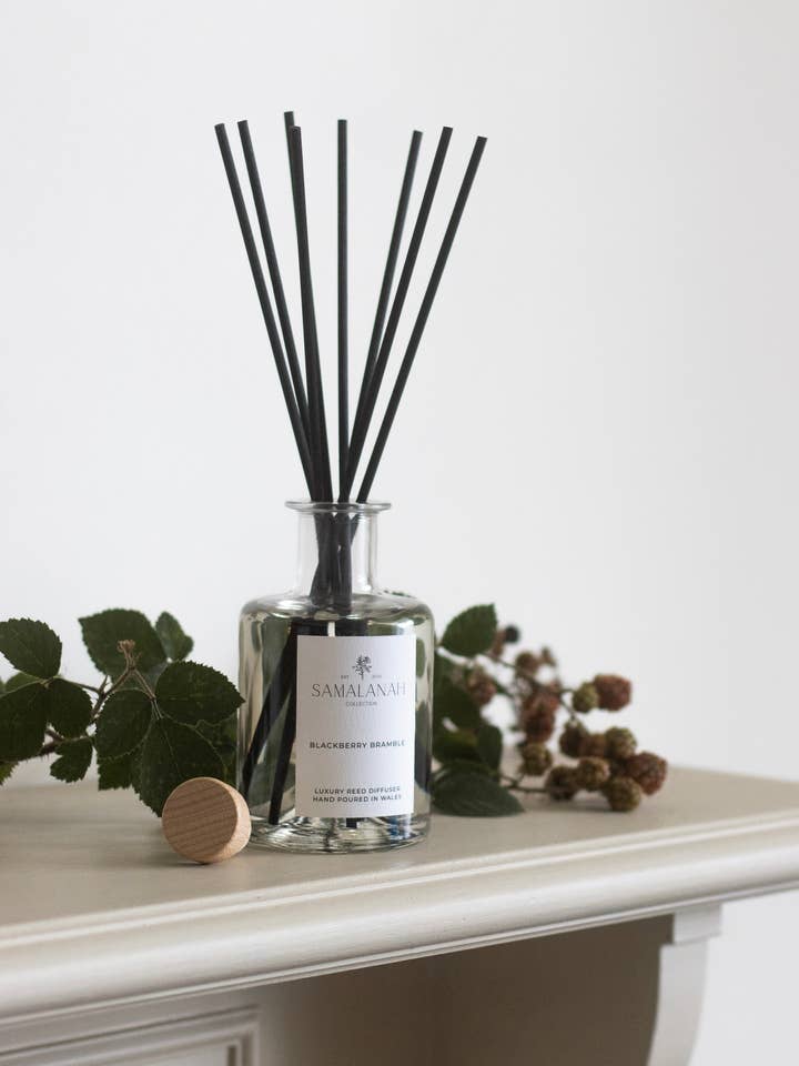 Blackberry Bramble Reed Diffuser for wholesale by Samalanah Collection
