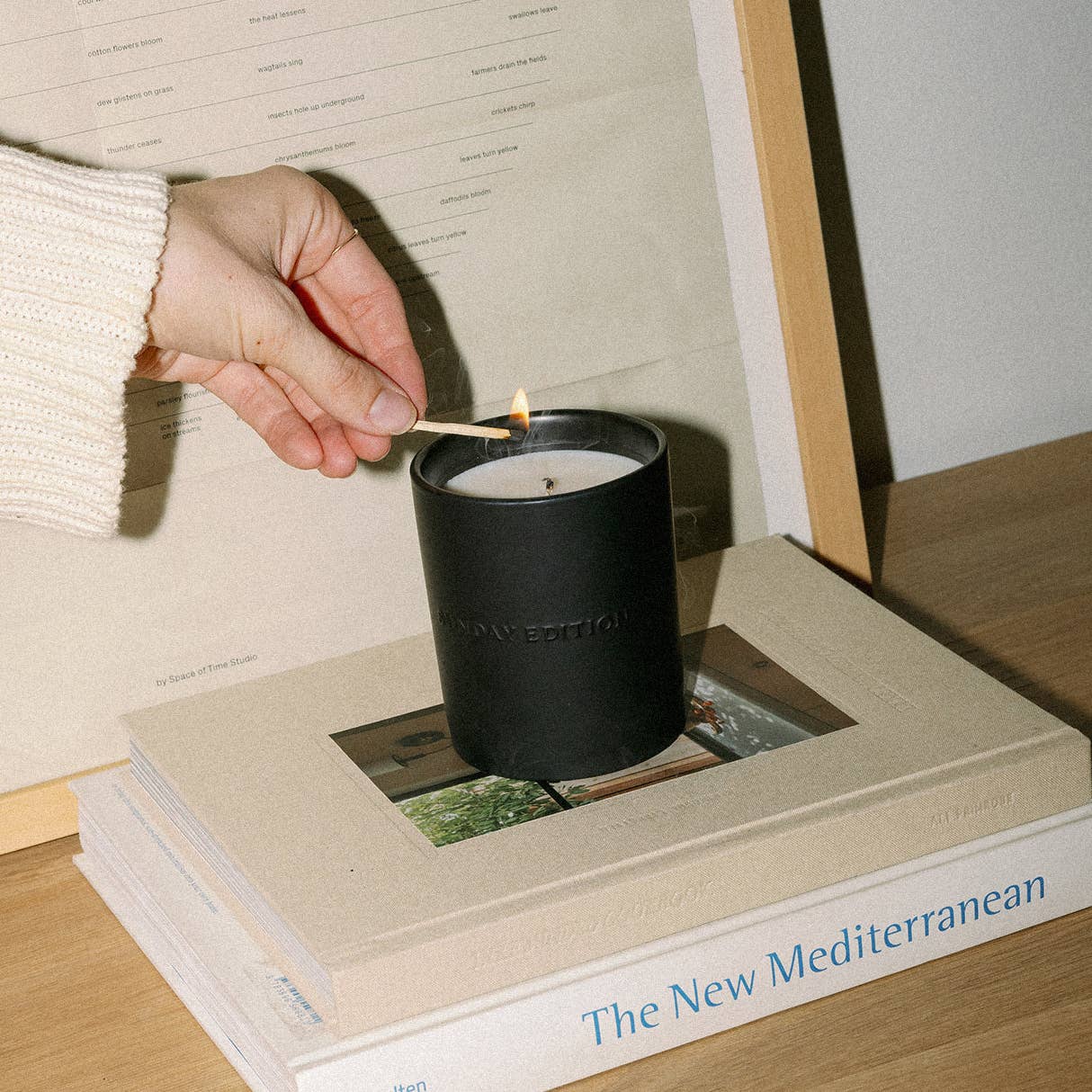 Sunday Edition - Wholesale Jar/Filled Candle - Ash Candle2