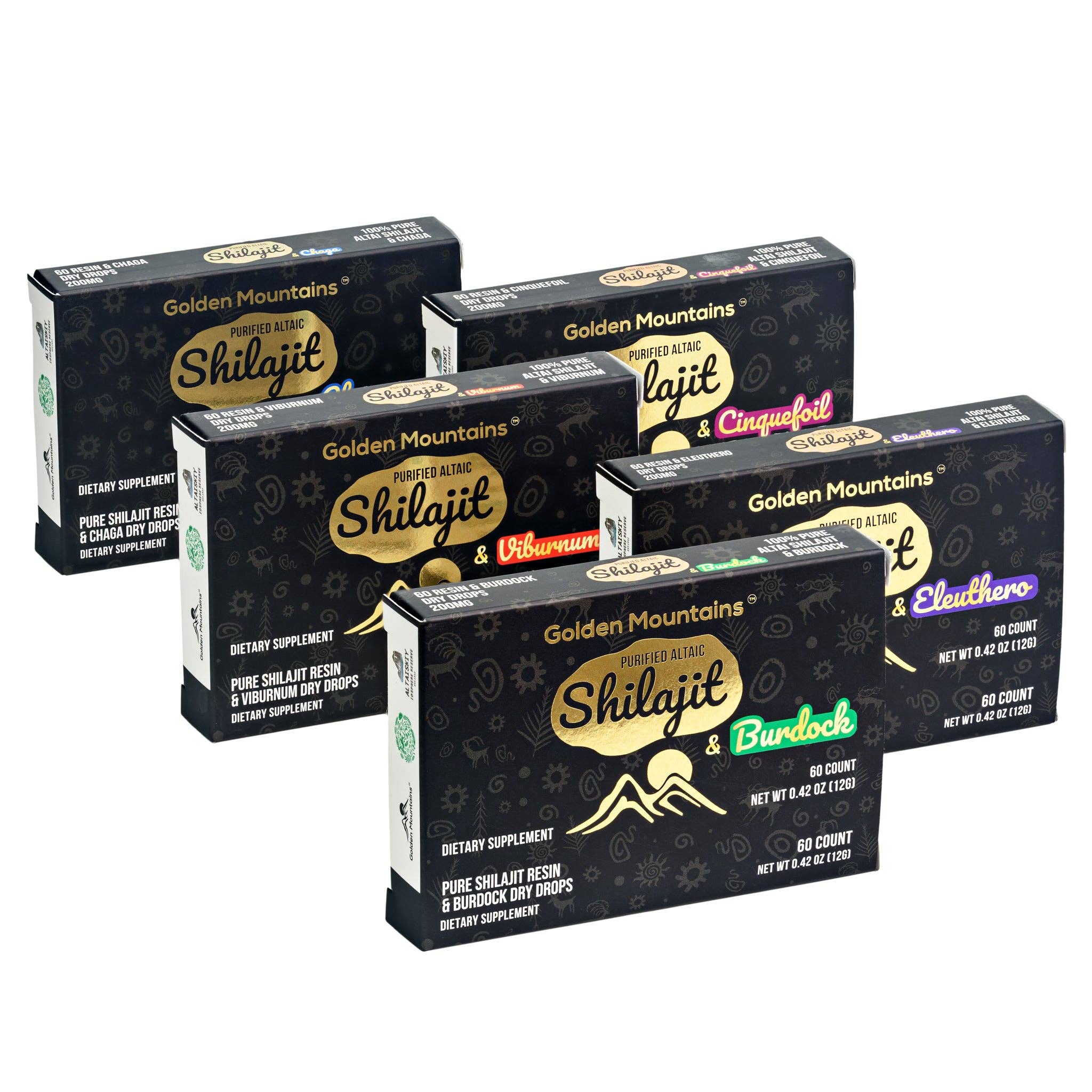 SiberianGreen – Großhandel Nahrungsergänzungsmittel/Vitamin zum Einnehmen – Sibirische Grüne Shilajit-Trockenperlen mit Klettenwurzelextrakt | Altai Goldene Berge | 60 x 200 mg7