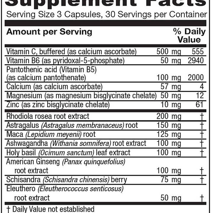 Vitanica - Wholesale Oral Supplement/Vitamin - Adrenal Assist â„¢ Oral Supplement/Vitamin