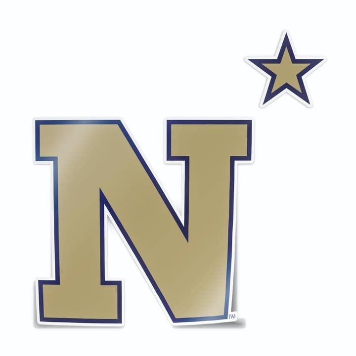 US Naval Academy N* Car Decal for wholesale by Nudge Printing