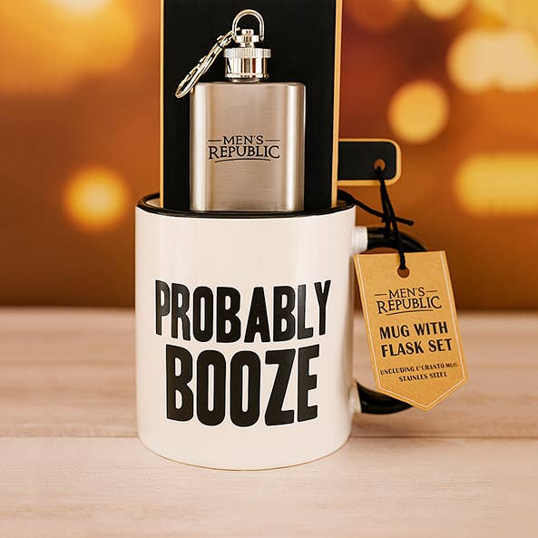 Men's Republic - Wholesale Coffee mug - Men's Republic Mug Set - Probably Booze0