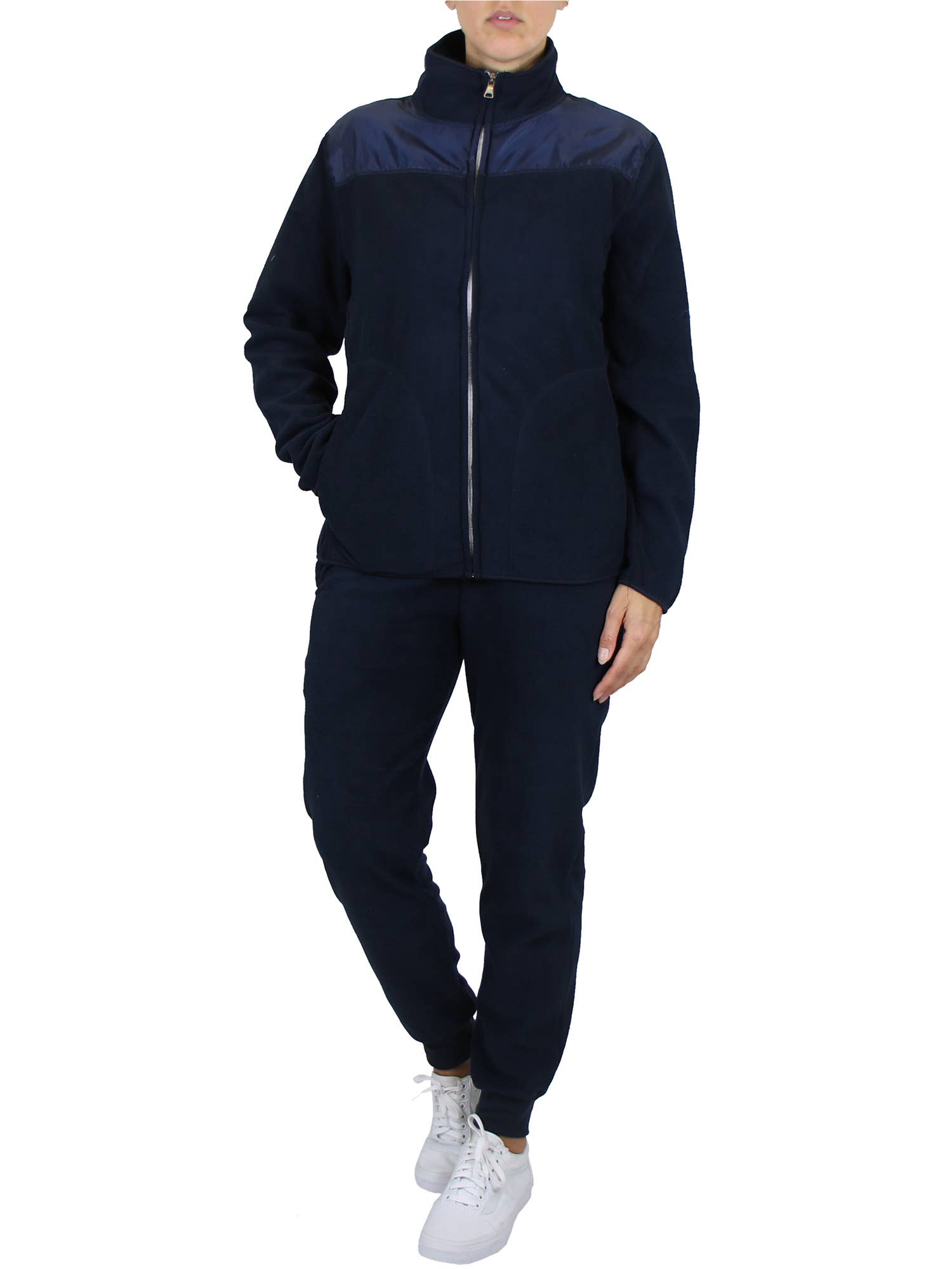 Galaxy By Harvic – Großhandel Loungewear-Set – Damen – 2-teiliges Damen-Pullover & Jogginghose aus Polar-Fleece2