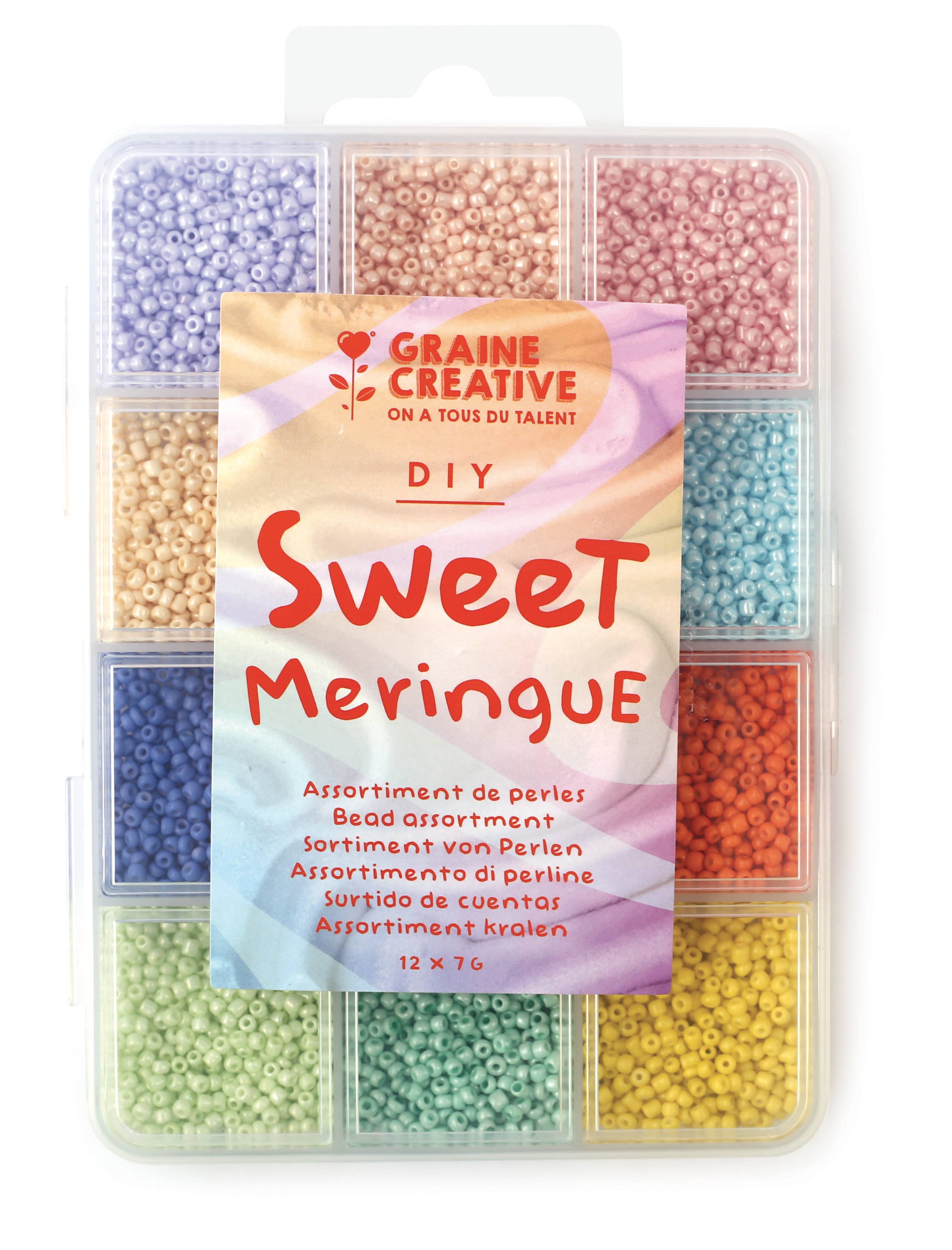 Graine Créative - Venta al por mayor Material para manualidades - Surtido de perlas Sweet Meringue0
