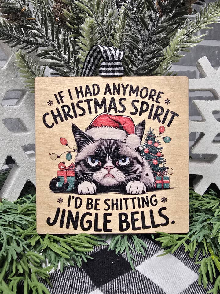 Skidende Jingle Bells Kattepynt for engroshandel hos Shut The Front Door KC