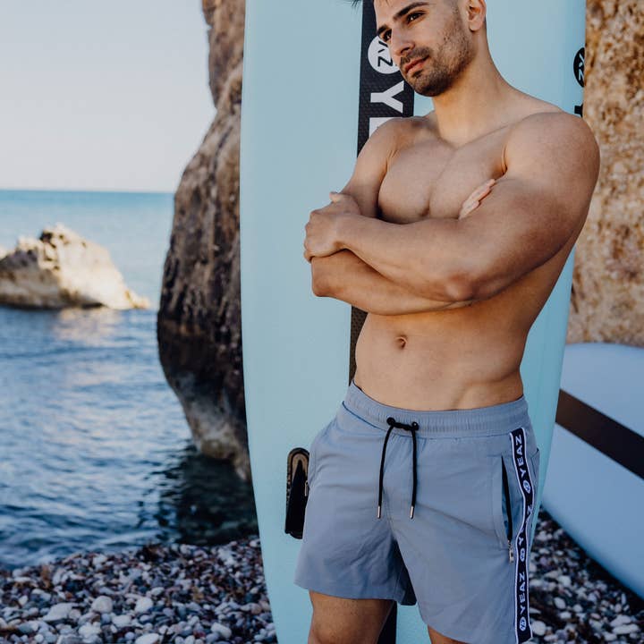 SEASEAT swim shorts - sky blue for wholesale by YEAZ (VEHNS GROUP)