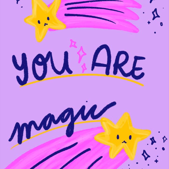 Studio Kumimi - Wholesale Postcard - You Are Magic Postcard1
