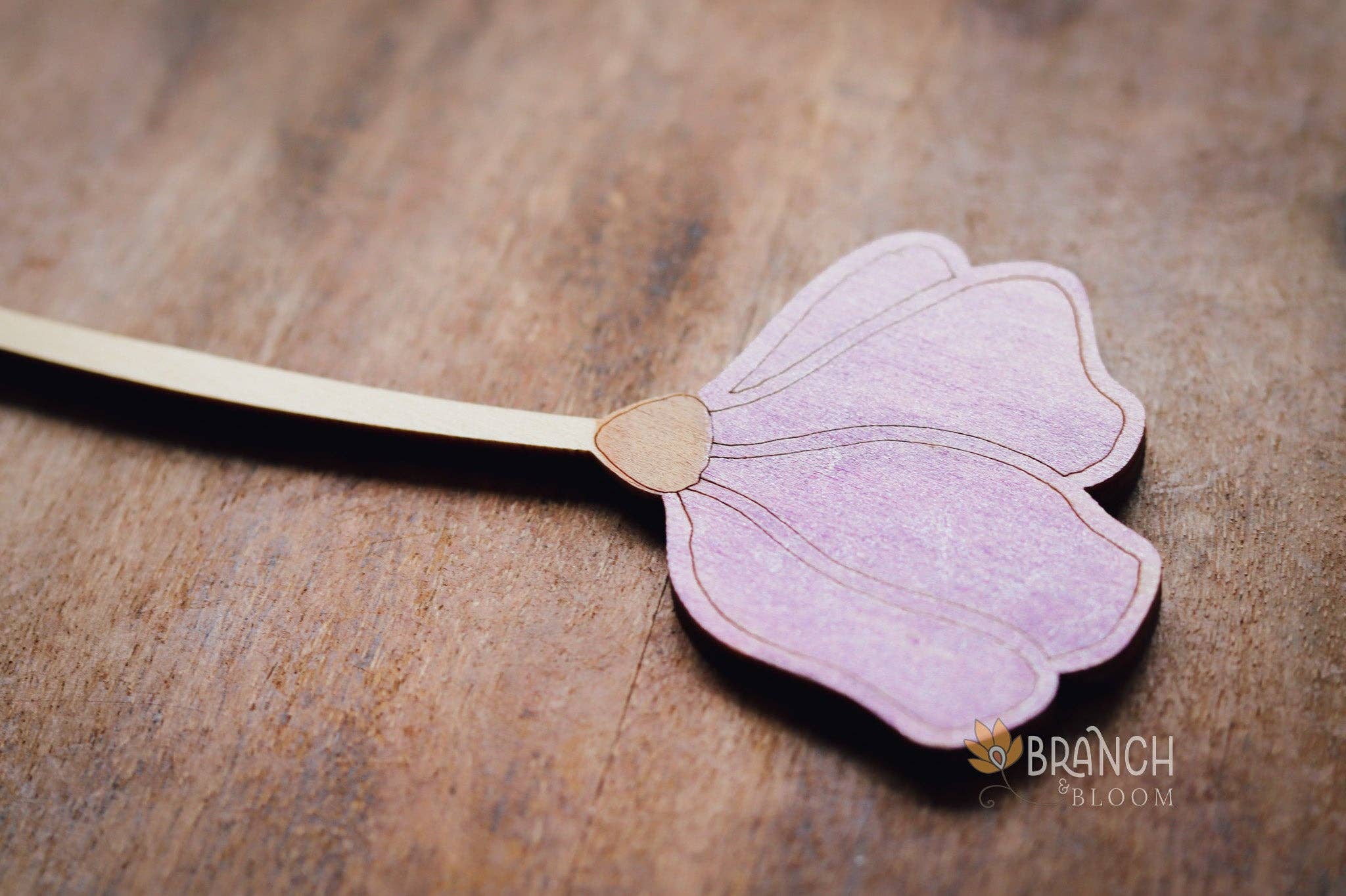 EcoWood Blooms - Wholesale Artificial Flowers - Eco Wooden Tulip Flower - Sustainable Natural Decor Gift2