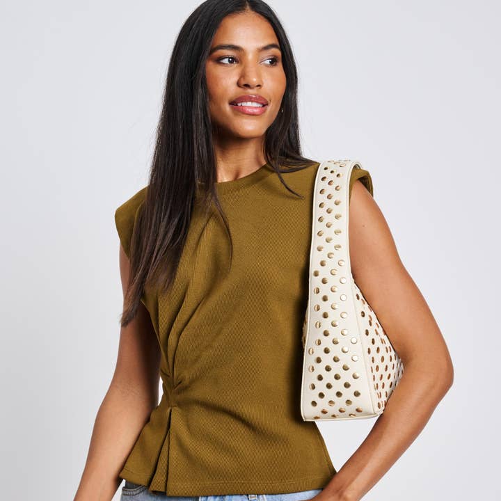 Moda Luxe - Wholesale Shoulder Bag - Women's - Rebel Studded Shoulder Bag17