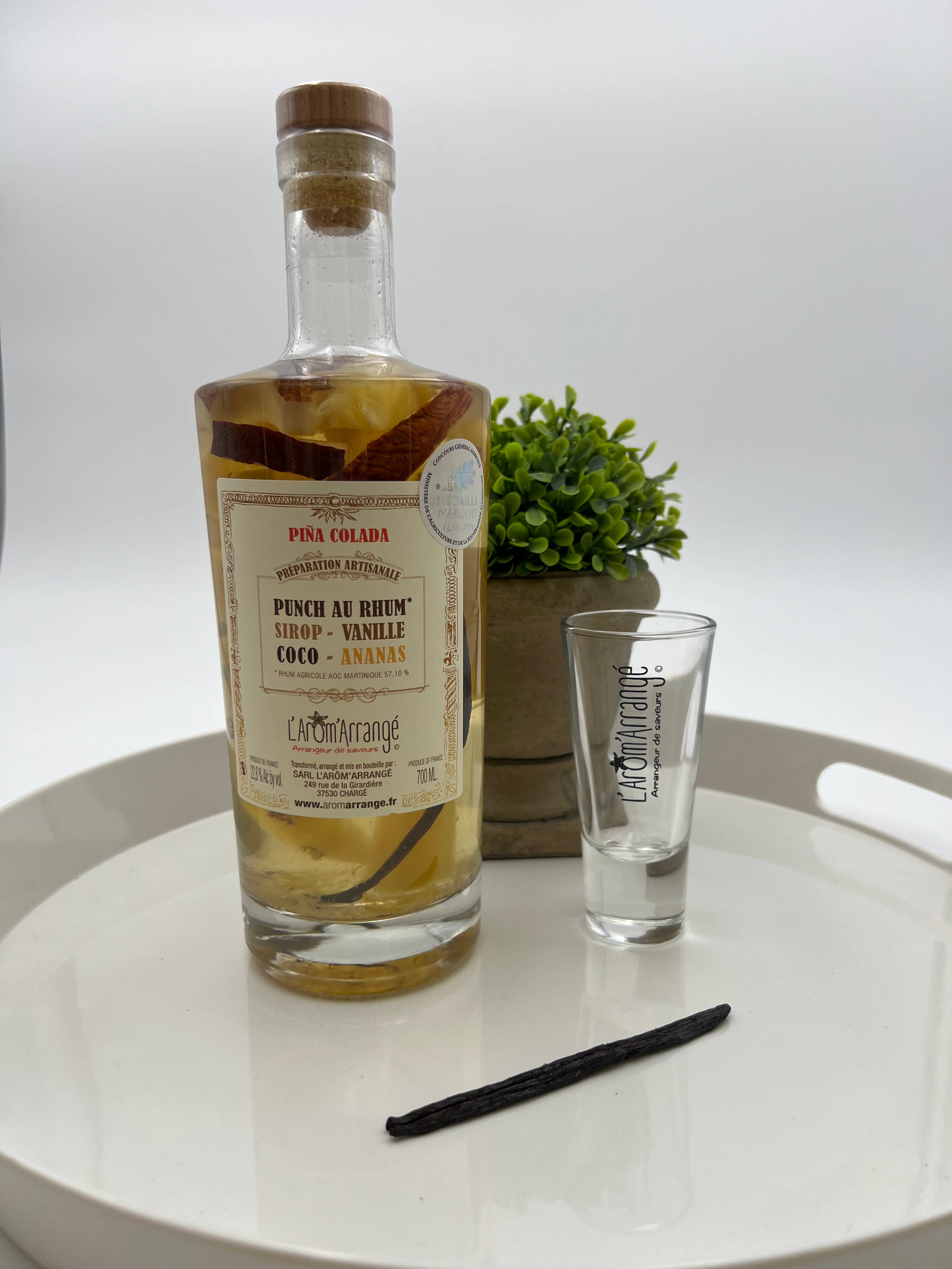 L'Arôm'Arrangé - Wholesale Pre-Mixed/Ready-Made Alcoholic Drinks - Piña Colada Arranged Rum - 70cl2