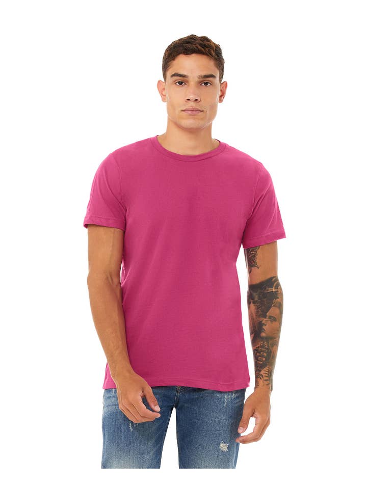 Print The Dream - Wholesale T-Shirt - Men's - Bella Canvas 3001 T-shirt, Blank Shirts, Unisex Soft Shirts