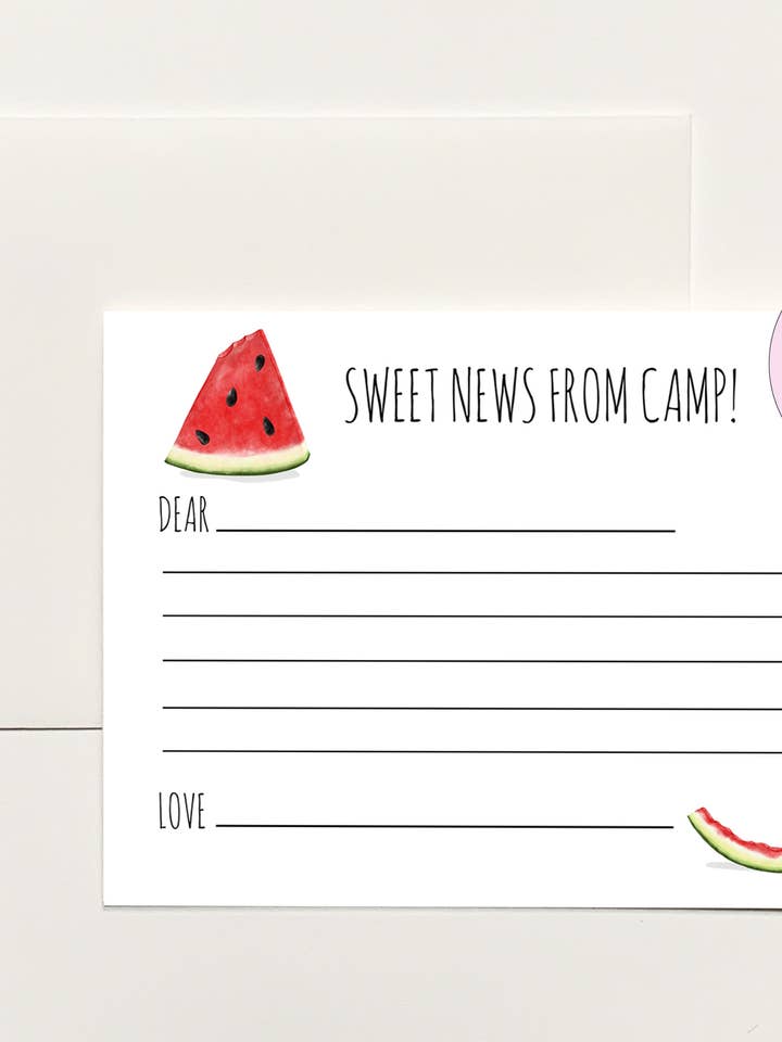 Sweet News From Camp! for wholesale by k.Patricia Designs