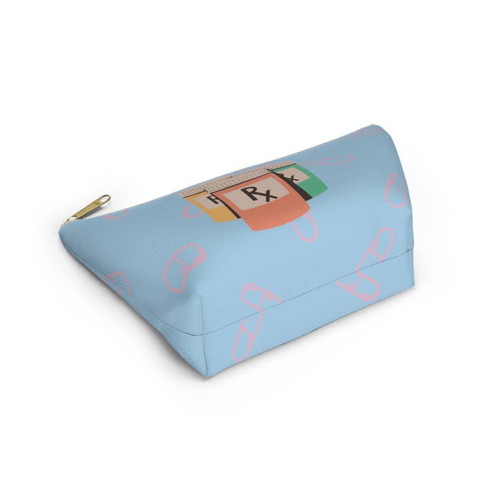 Curious Cat Stationary - Wholesale Pill Organizer - RX Medication Prescription Bag, Travel Pouch, Pill Storage (