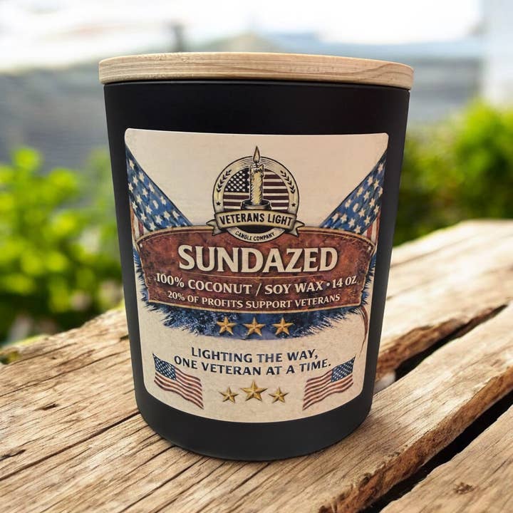 Sundazed – A Refined Balance of Light & Depth for wholesale by Veterans Light Candle Company