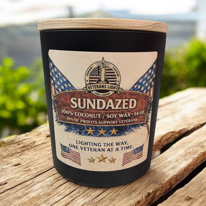 Sundazed – A Refined Balance of Light & Depth for wholesale by Veterans Light Candle Company