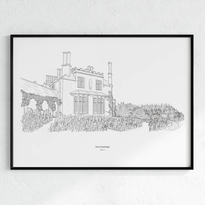 Hotel Endsleigh, Devon. for wholesale by Morello Press