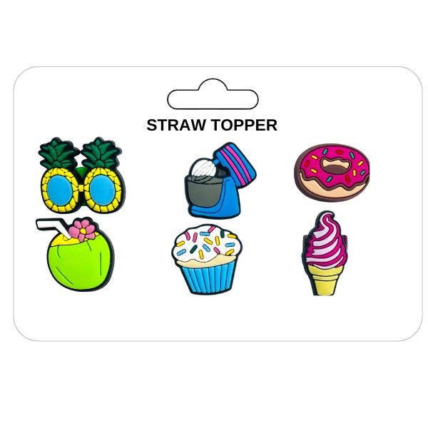 Queens Designs - Wholesale Drinking Straw - Straw Toppers0