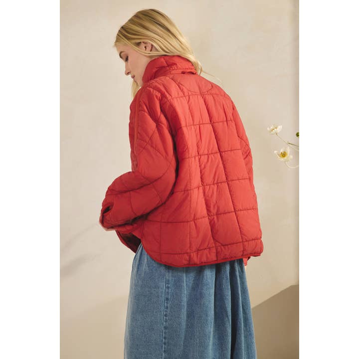 Veveret – wholesale Jacket – Women's – Zip Up Packable Puffer Jacket4