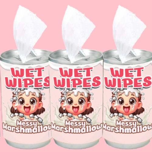 The S'mores Company - Wholesale Face & Body Wipes - Wet Wipes - Messy S'mores Collection - Clip Strip2