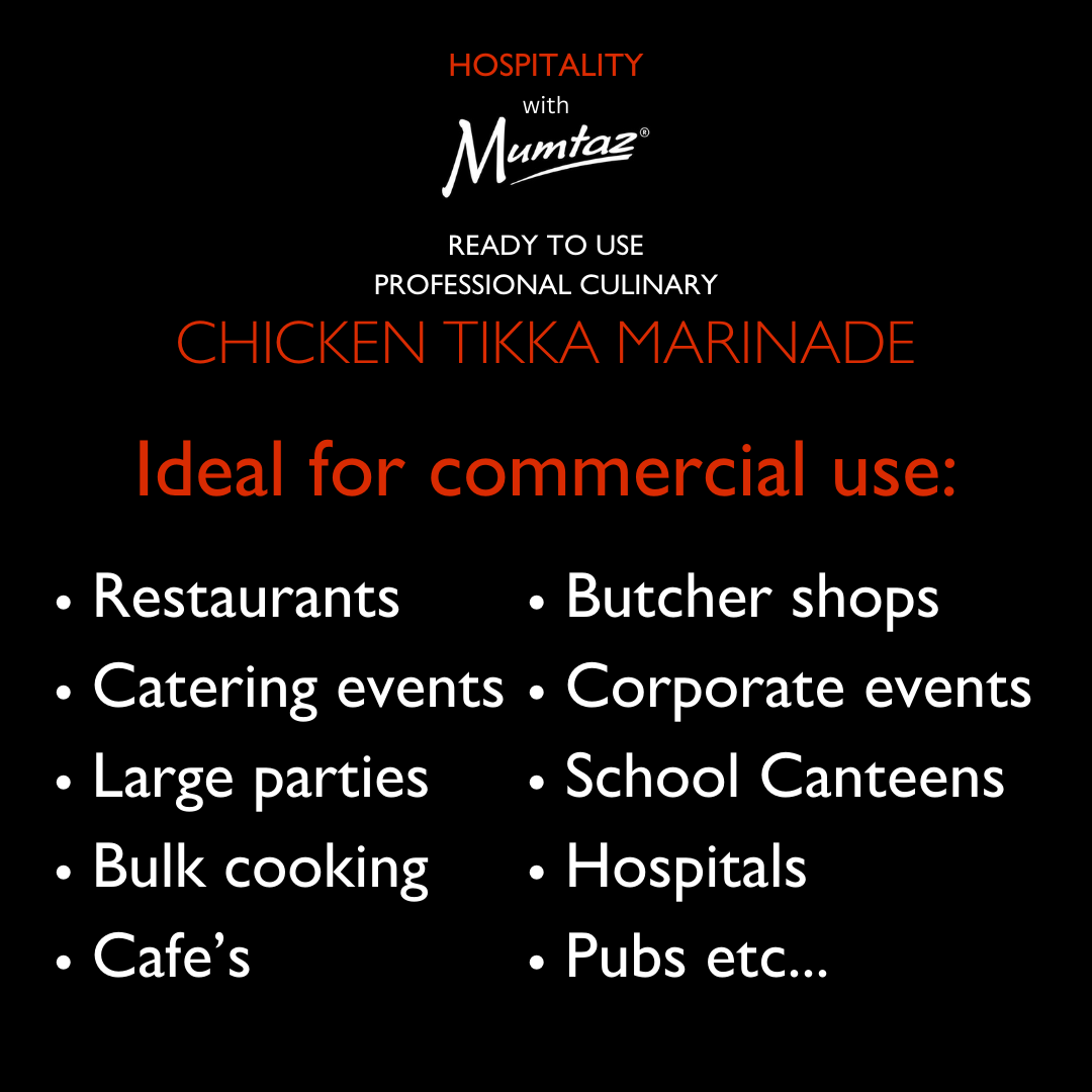 Mumtaz – wholesale Marinade – Mumtaz Chicken Tikka Marinade - 2.2kg Party Size Bucket1