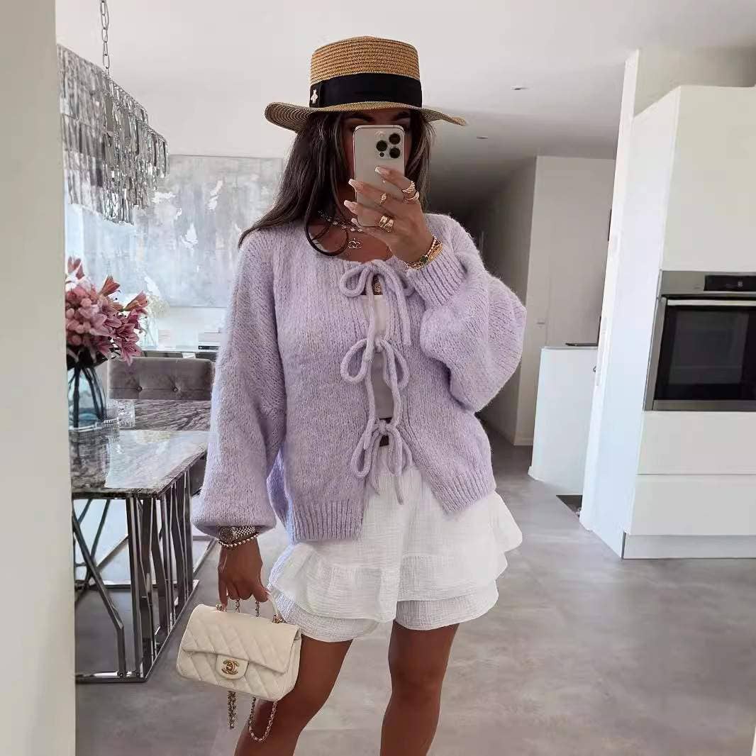 Flarix - Wholesale Knit Sweater - Women's - fluffy cardigan for women, boho layering sweater8