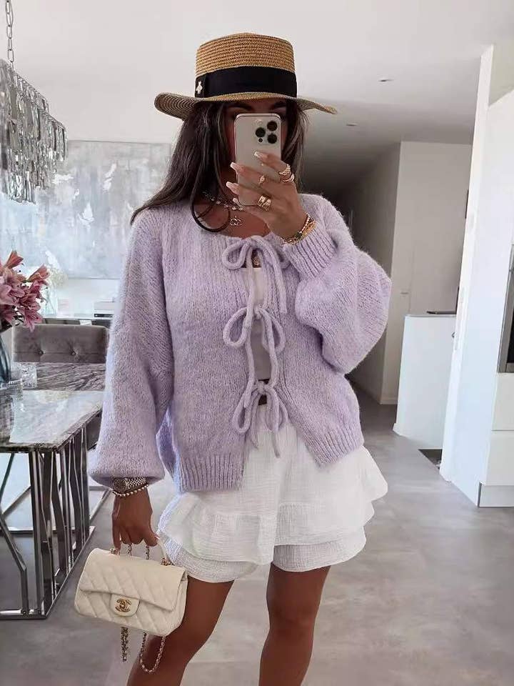 Flarix - Wholesale Knit Sweater - Women's - fluffy cardigan for women, boho layering sweater8