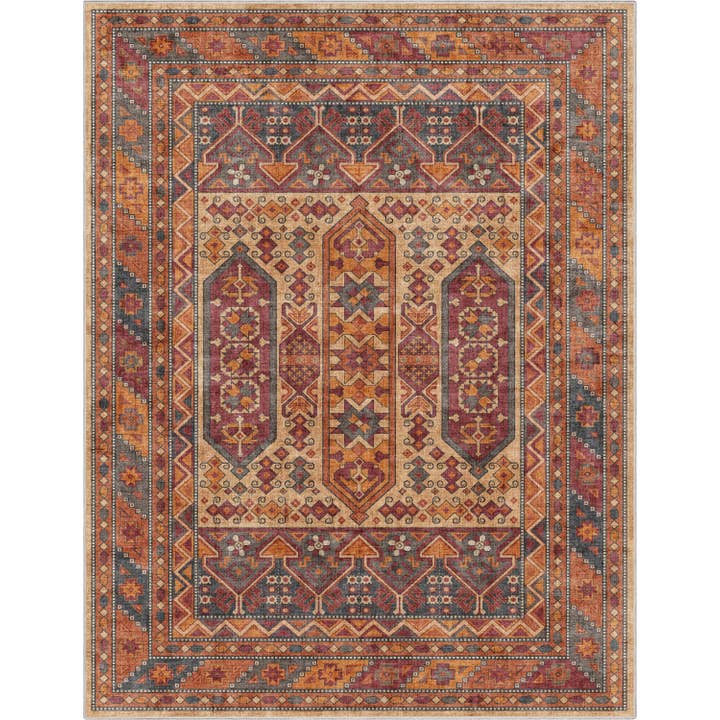 Well Woven - Wholesale Area Rug - Praha Vintage Global Tribal Flat-Weave Rug