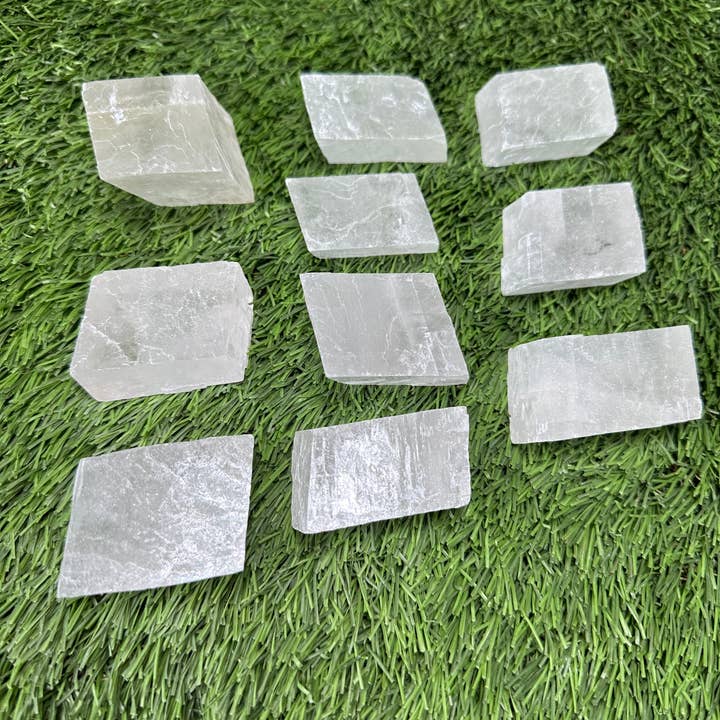 CaNatureLover - Vente Pierre et cristal de spiritualité - Calcite optique, cristal poli, calcite glacée,5