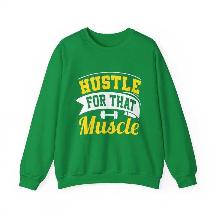 RC'nSONS - Wholesale Graphic Sweatshirt - Unisex - Hustle For That Muscle Unisex Sweatshirt38