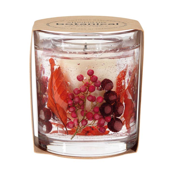 Elements - Fire - Bougie en gel botanique pour la vente par Stoneglow Candles