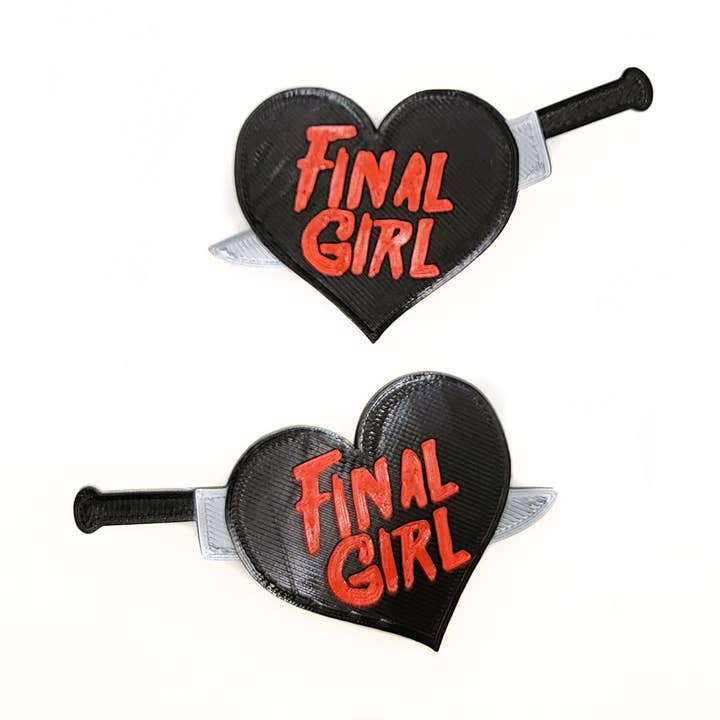 Fermagli per capelli del film horror di Final Girl per la vendita all'ingrosso da parte di Printy Vibes