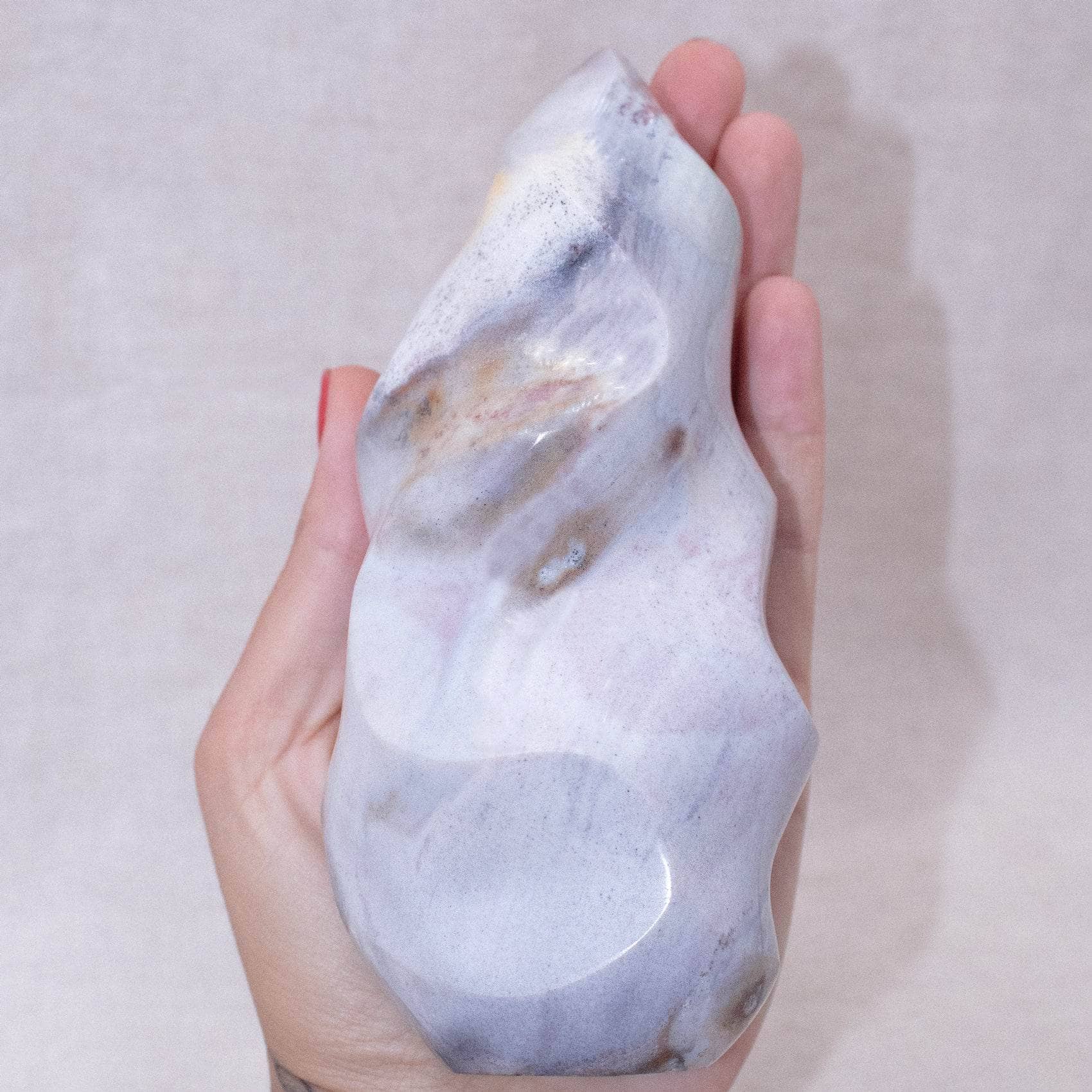 Tiny Rituals - Wholesale Spiritual Stone/Crystal - Ocean Jasper Flame - AAA Premium Quality22