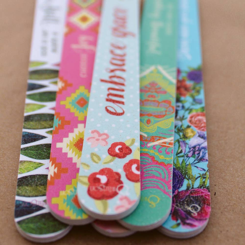 Swanson Christian Products - Wholesale Nail File - Nail File Modern Assortment Display Pk506
