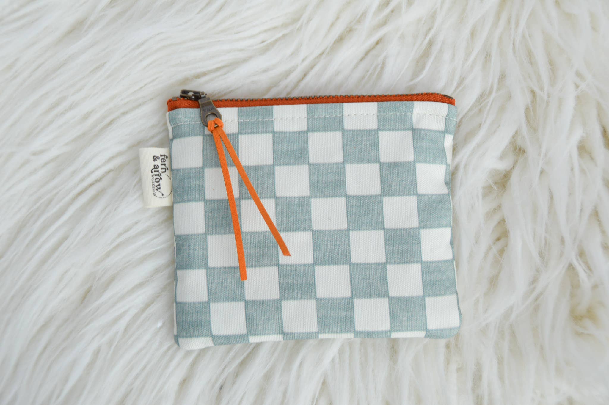 Fern & Arrow - Venta al por mayor Monedero - Mujer - Neceser de Maquillaje Boho Chic a Cuadros para Ella0