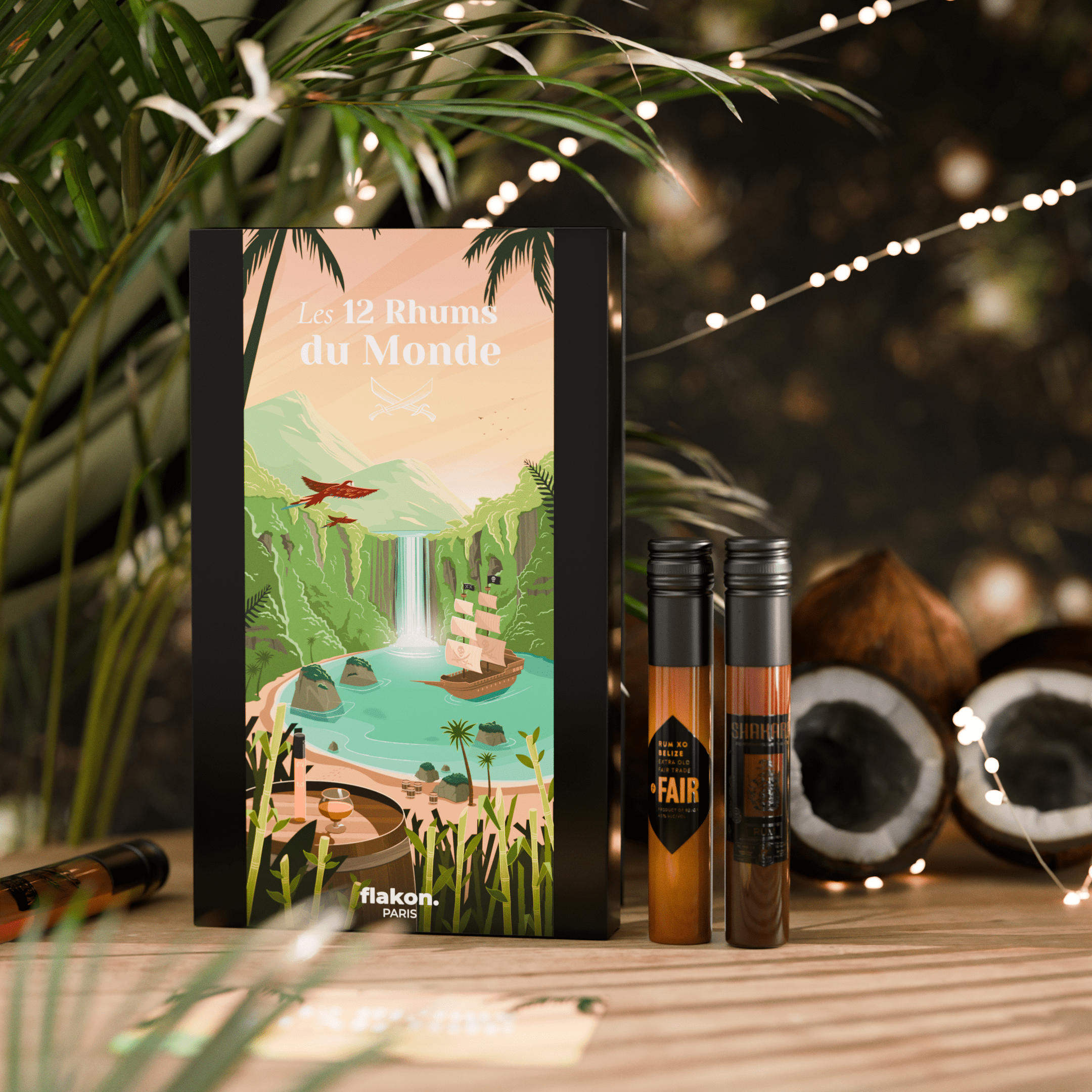 Flakon - Wholesale Advent Calendar - Rhum Advent Calendar - 12 Rums from around the world2