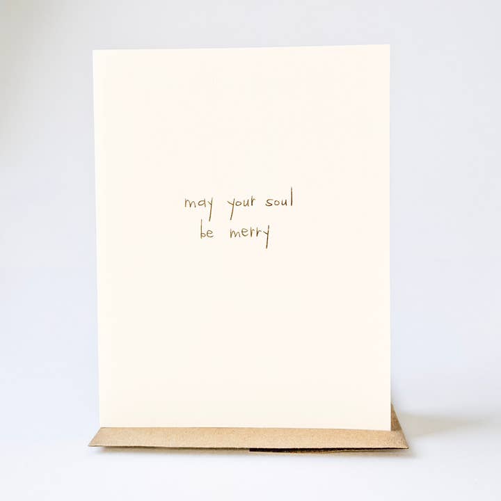 Strong Drinks Card for wholesale by under the stairs paper co.